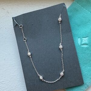 Brilliant Earth Silver Lab Grown Diamond Bezel Bracelet